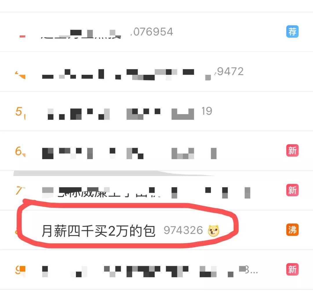 月薪四千买两万的包完整版,月薪一万买两万的包正常吗