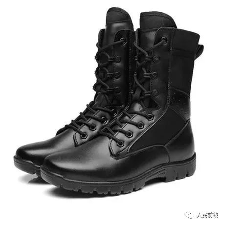 17式武警新式作战靴,17式作战靴军品和民品的区别