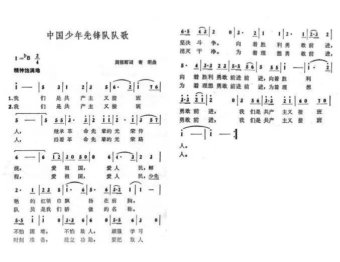 中国少年先锋队标志礼仪图片,中国少年先锋队基本礼仪展示