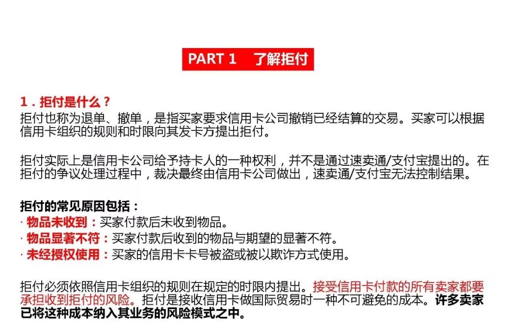 【干货分享】买家拒付怎么办？订单处理有技巧