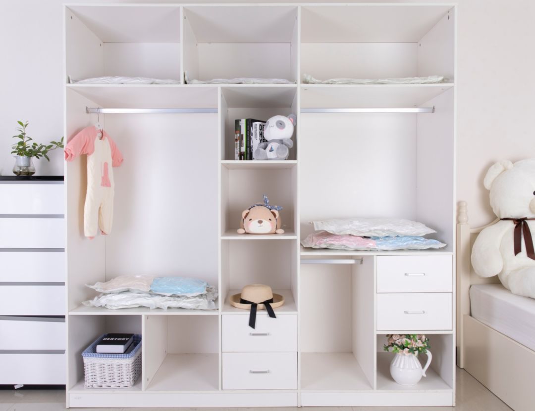 真空压缩袋压缩衣物,不用插电真空收纳压缩袋