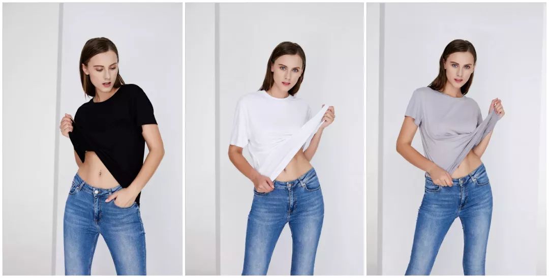 显瘦垂感女白t推荐夏,夏季白t必备