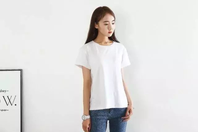 显瘦垂感女白t推荐夏,夏季白t必备