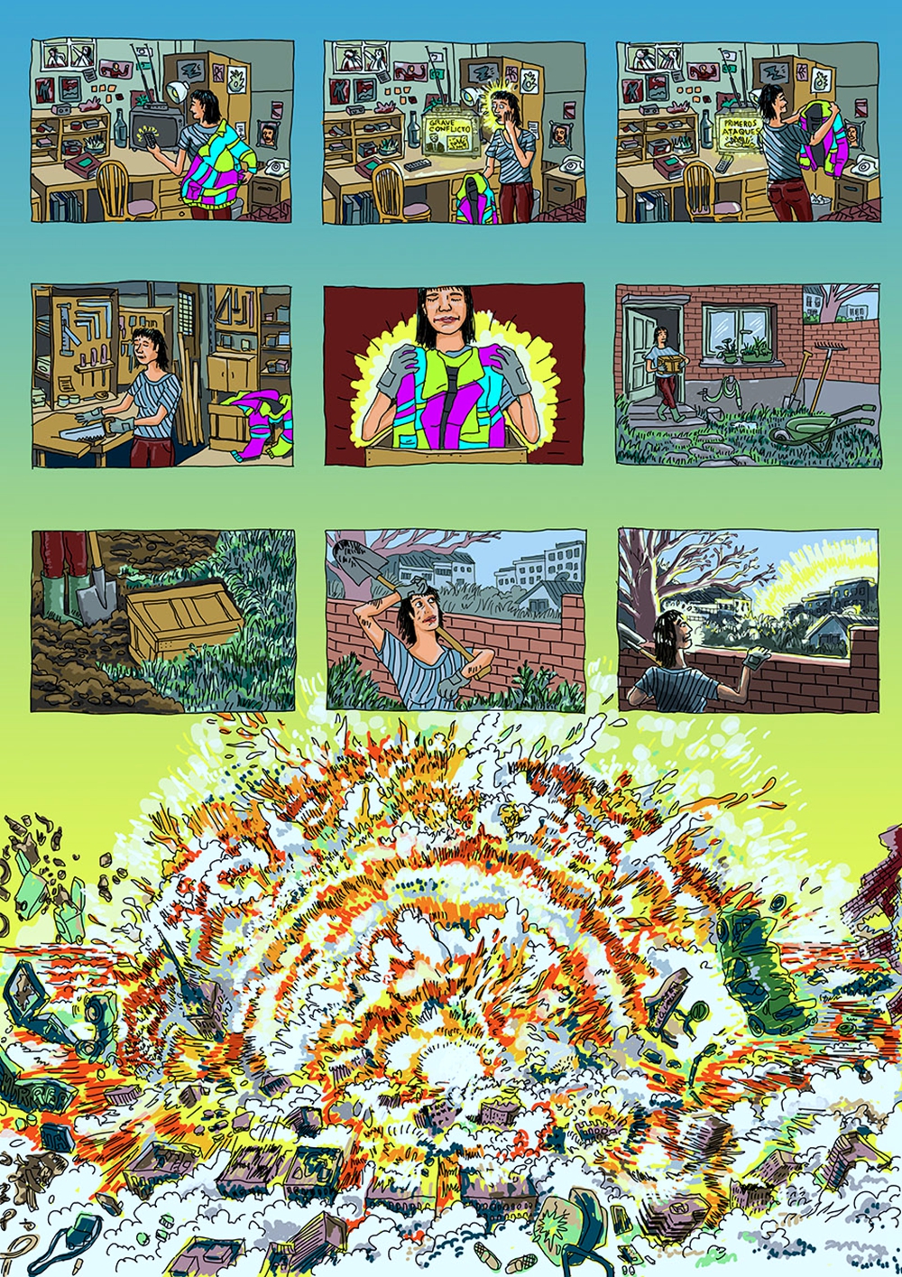 马德里开了家废墟服装店，这里有当下最流行的工业（地）风!