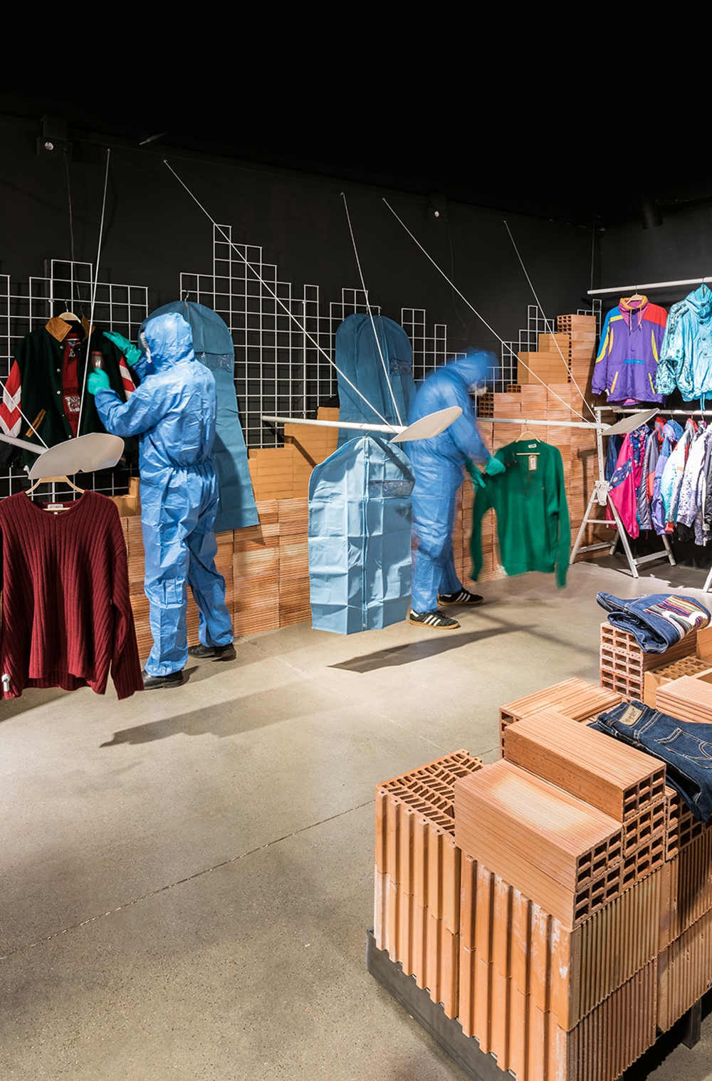 马德里开了家废墟服装店，这里有当下最流行的工业（地）风!