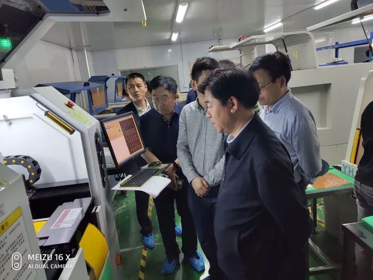 周末不停歇!延生书记带队考察深圳市正佳兴电子有限公司