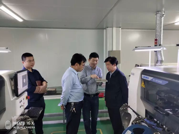 周末不停歇!延生书记带队考察深圳市正佳兴电子有限公司