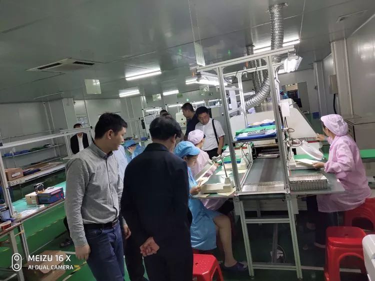 周末不停歇！延生书记带队考察深圳市正佳兴电子有限公司