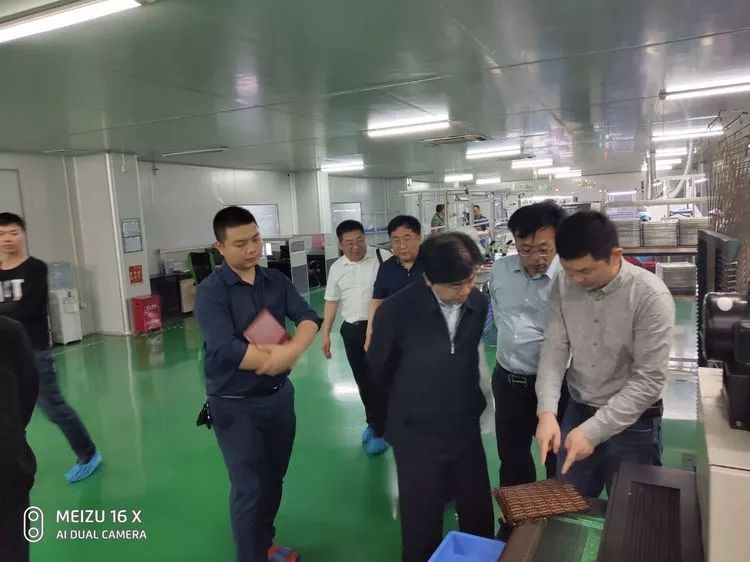 周末不停歇！延生书记带队考察深圳市正佳兴电子有限公司