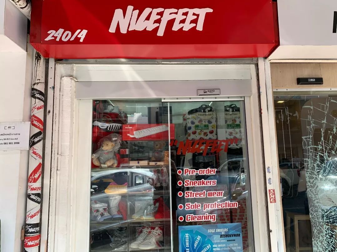 泰国最大球鞋店,泰国曼谷球鞋实体店