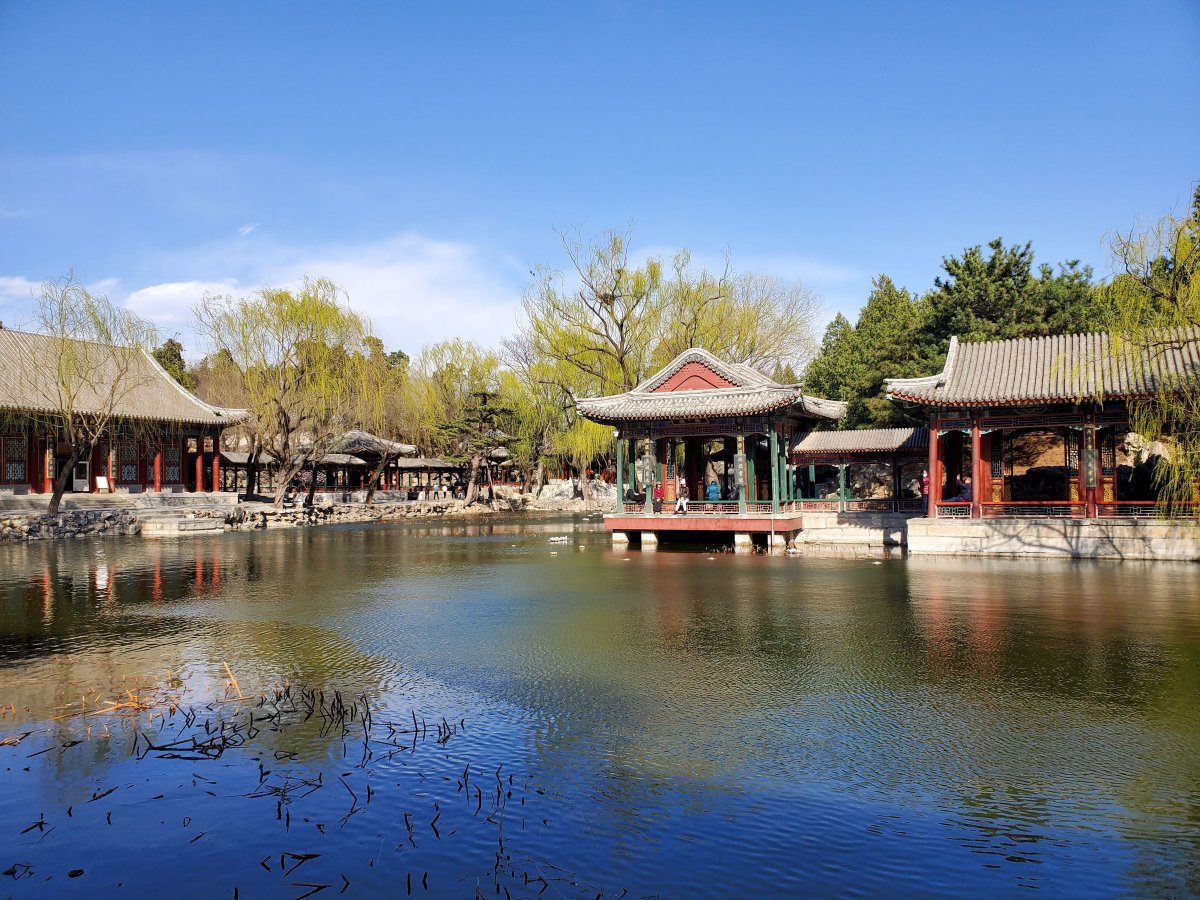 谐趣园俯瞰图,谐趣园2021