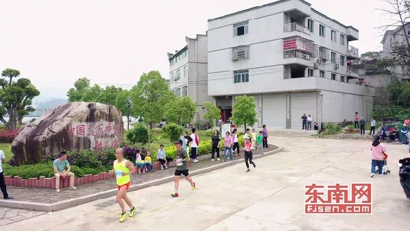 福安市赛岐马拉松,一路跑步一路美景