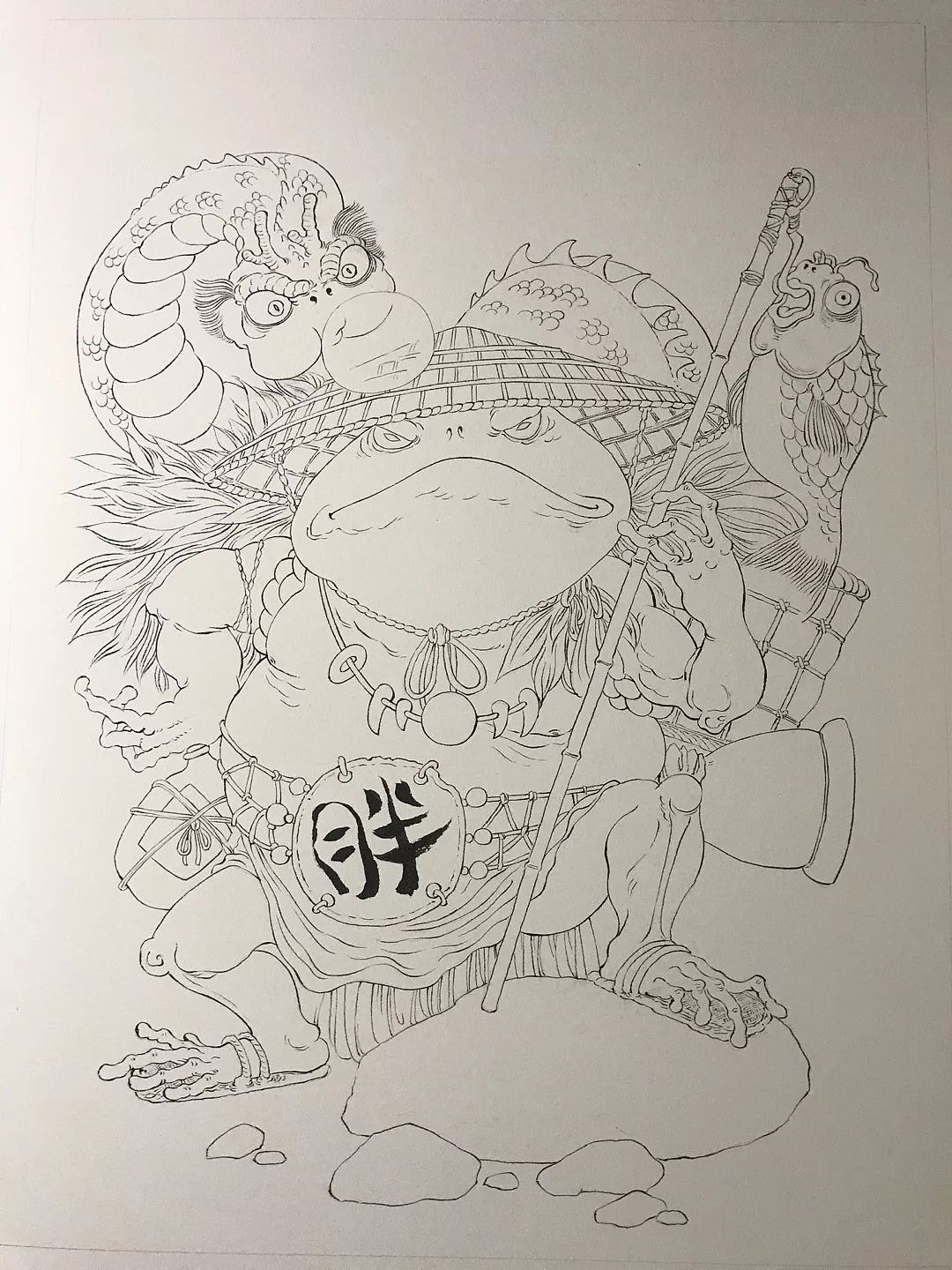 太震撼了!85后帅哥笔下的鬼神世界,迷倒了上万人......