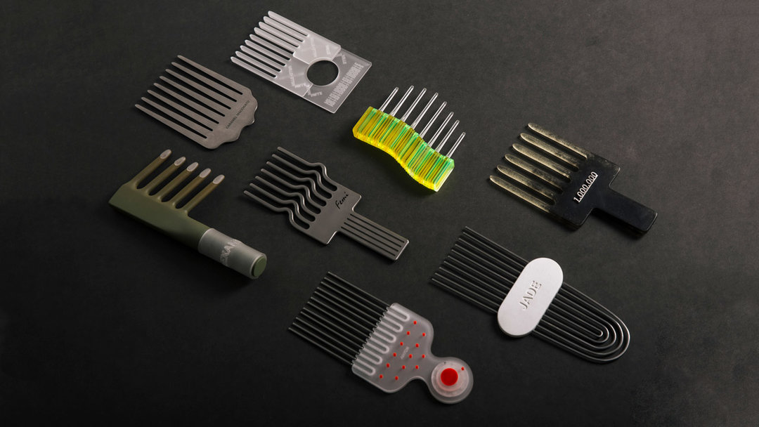 专为黑人设计的梳子，适用于各种发型｜这个设计了不起