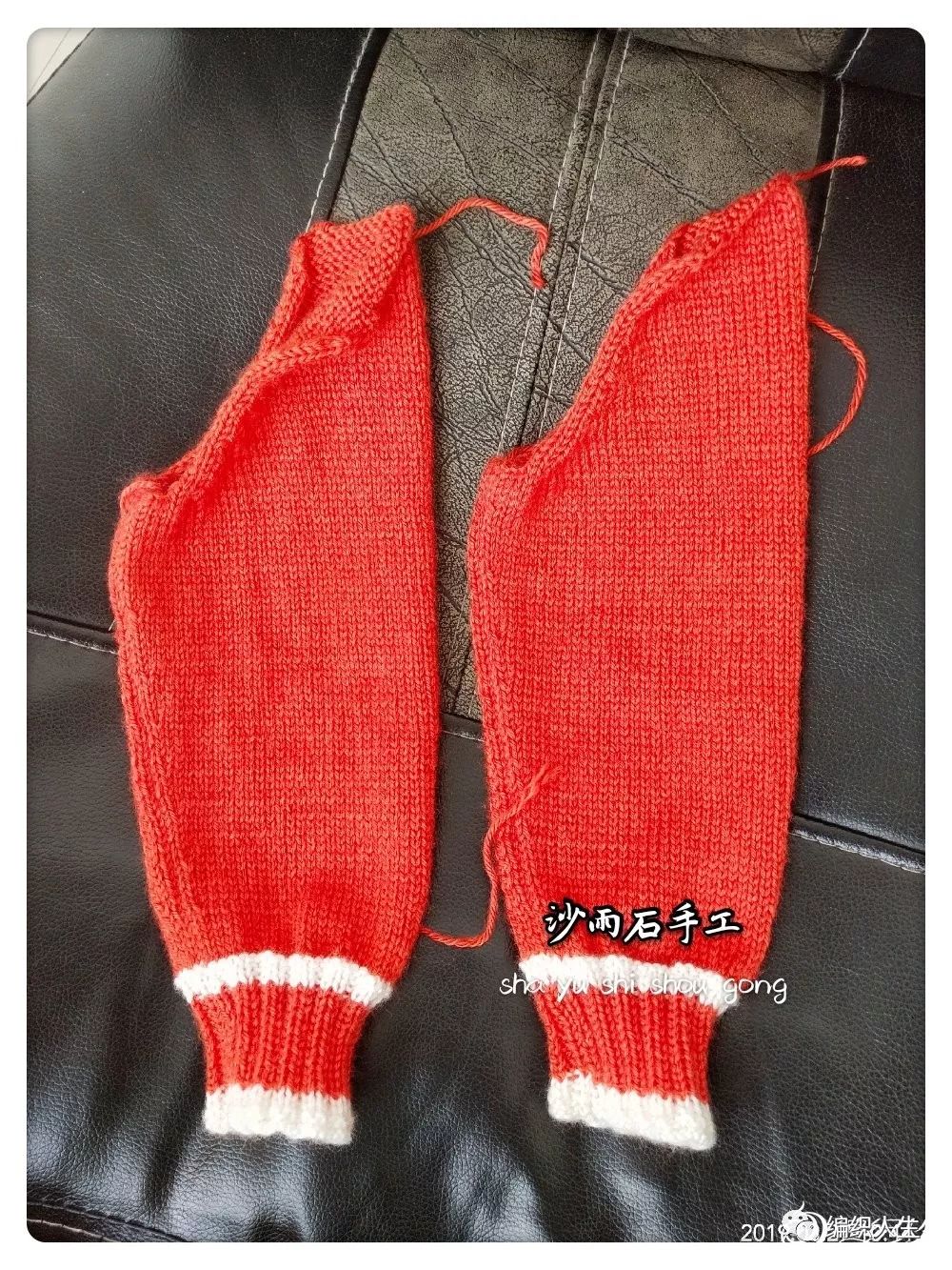 小熊v领开衫毛衣教程,短款棒针粗线毛衣开衫儿童