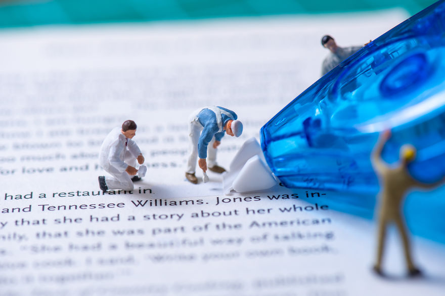 变着法子拍“罐头小人”：小小世界真奇妙