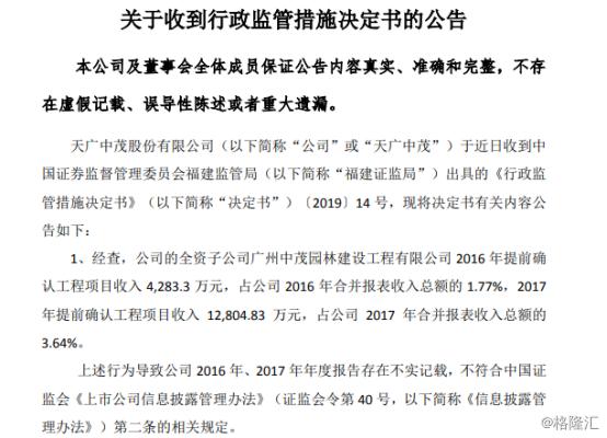 妖股天广中茂（002509.SZ）业绩再次“爆雷”变脸，消防行业是否受“妖气”波及？
