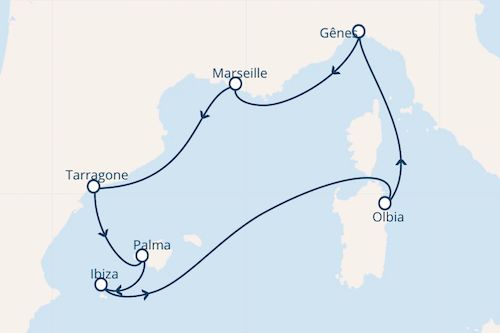 游轮6天5夜豪华游地中海,游轮旅游6天5晚