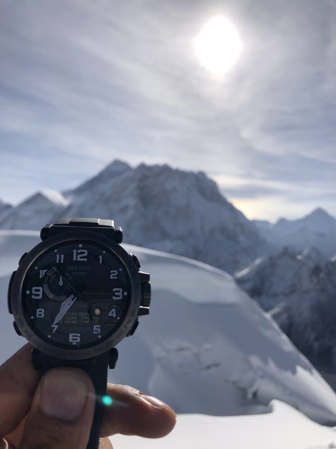 登山其实很复杂,protrek登山表调时间