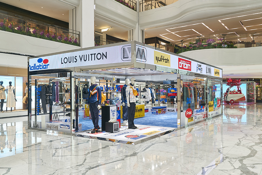 lv男装逛店,lv秋季男装限时店