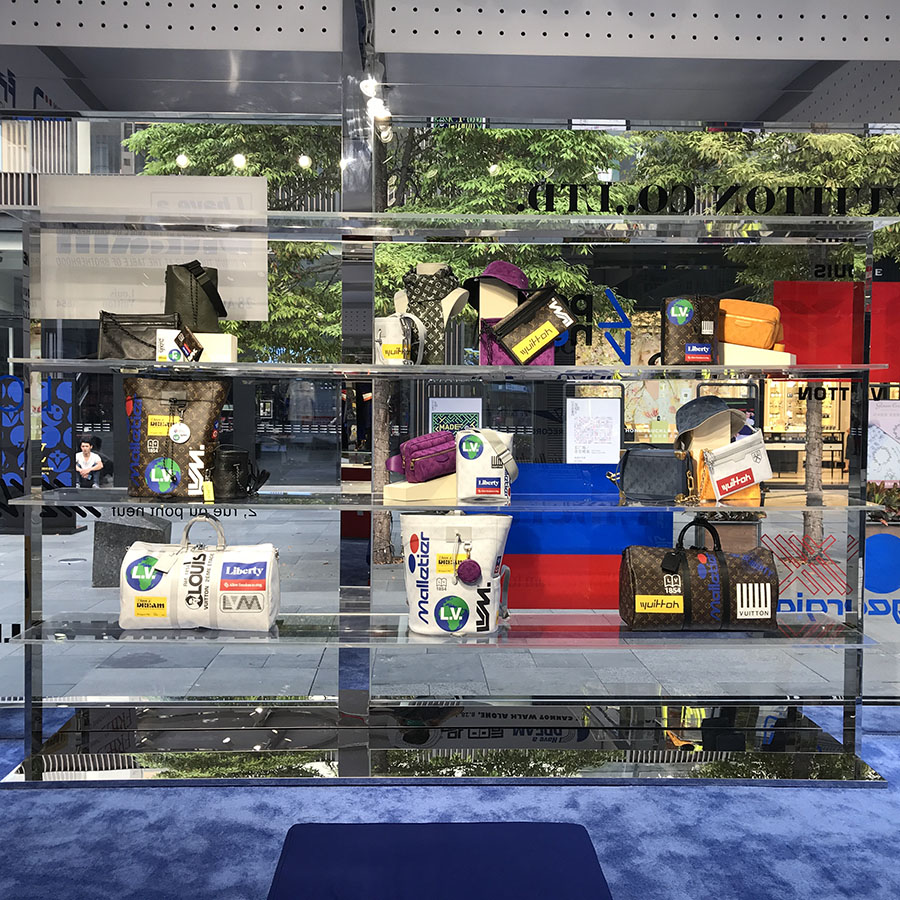 lv男装逛店,lv秋季男装限时店