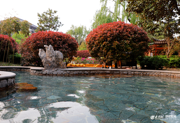 荐游|亭台碧树拥芳卉智圣汤泉觅春色