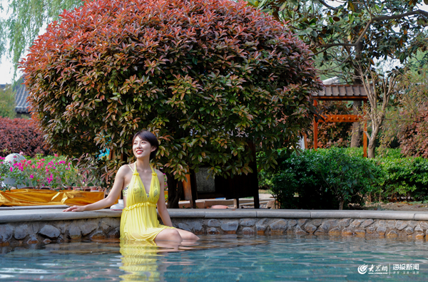 荐游|亭台碧树拥芳卉智圣汤泉觅春色