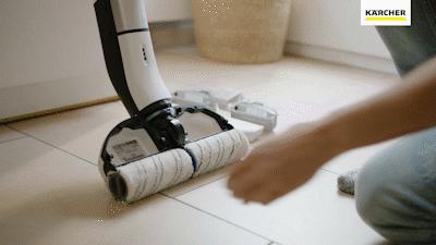 德国凯驰自动洗地机,卡赫无线自清洁电动拖把