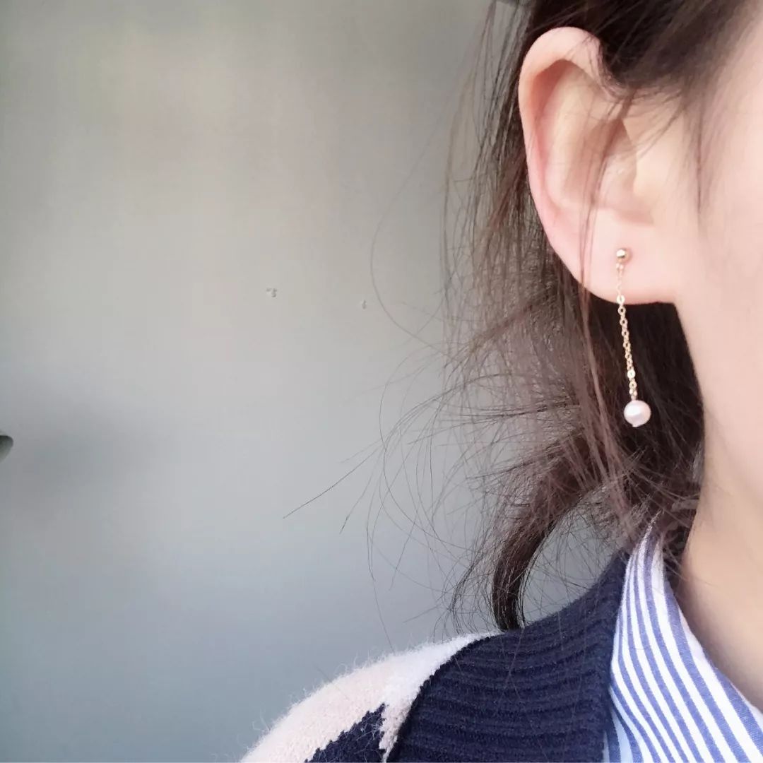 珍珠三圈耳环,耳饰珍珠推荐
