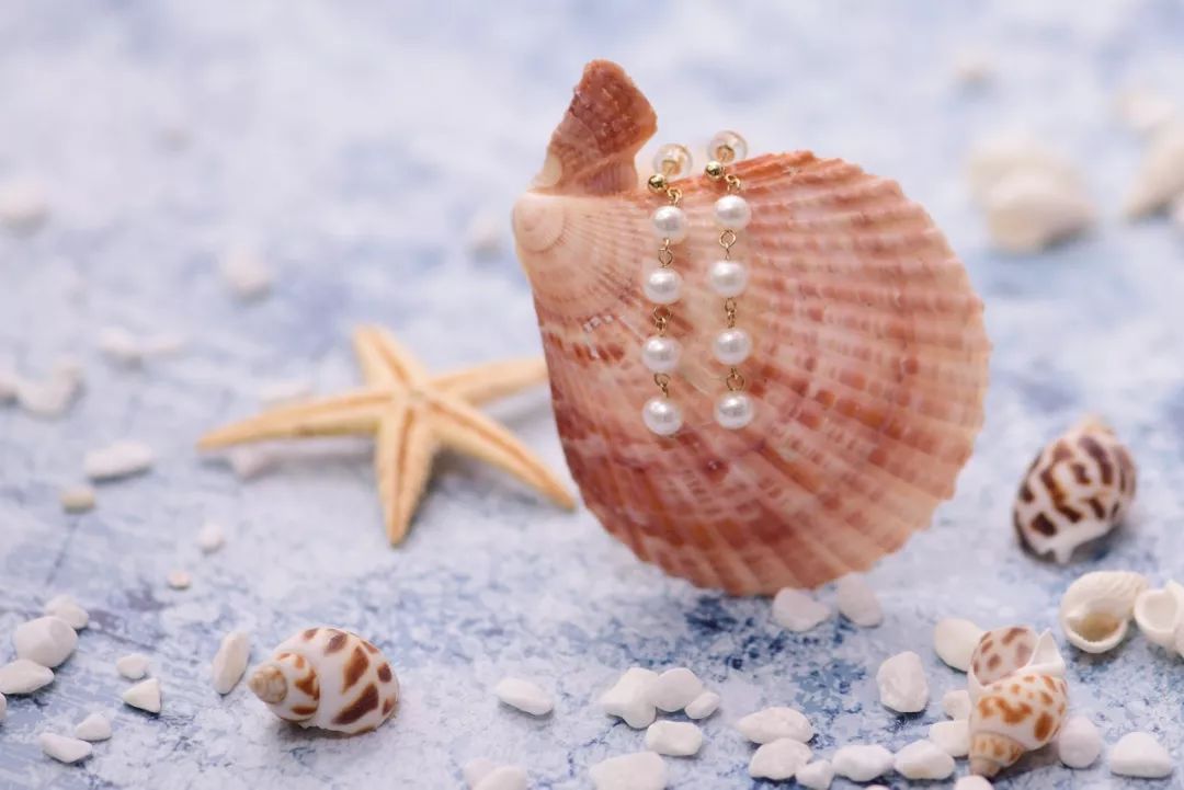 珍珠三圈耳环,耳饰珍珠推荐