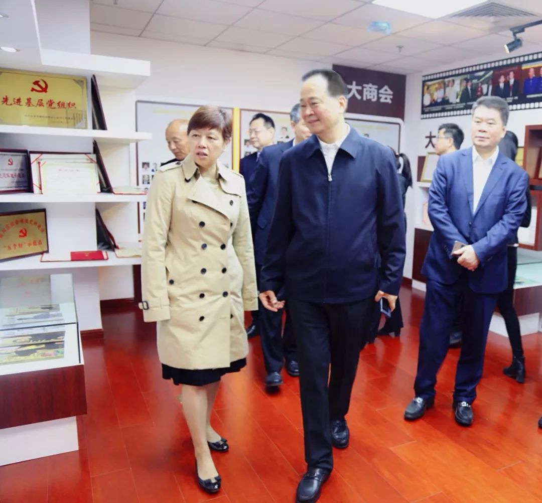 Ⓜ领导关怀｜北京市委常委、*战统**部部长齐静一行莅临北京福建企业总商会考察调研