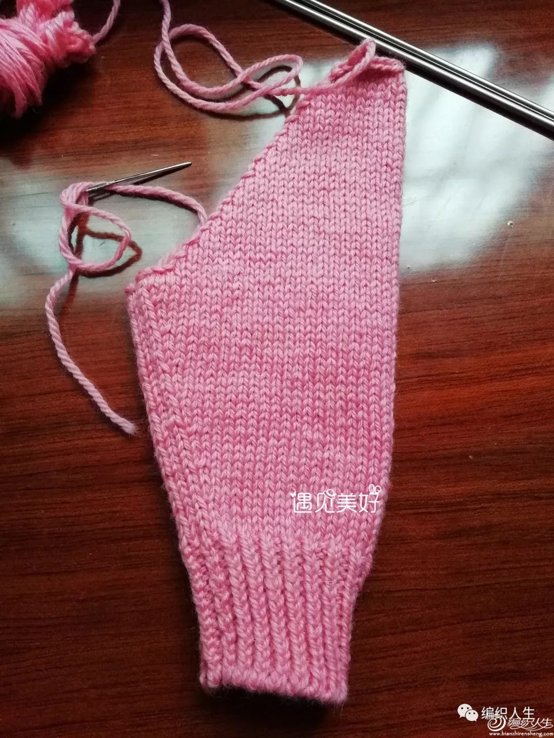 女童开衫毛衣洋气大方的编织教程,女童粗棒针毛衣编织开衫