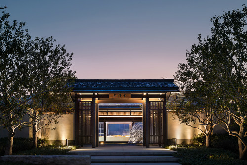 伶居设计｜保利云上西棠，一处村落售楼处设计