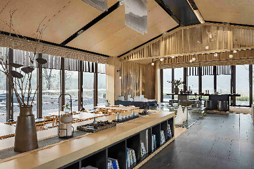 伶居设计｜保利云上西棠，一处村落售楼处设计