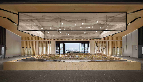 伶居设计｜保利云上西棠，一处村落售楼处设计