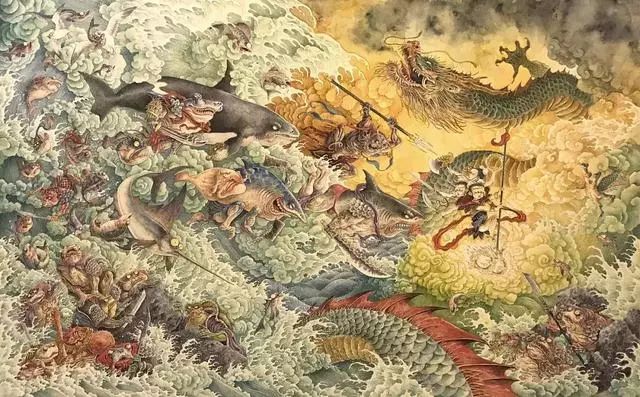 太震撼了！85后帅哥笔下的鬼神世界，迷倒了上万人......