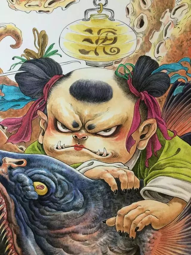 太震撼了!85后帅哥笔下的鬼神世界,迷倒了上万人......