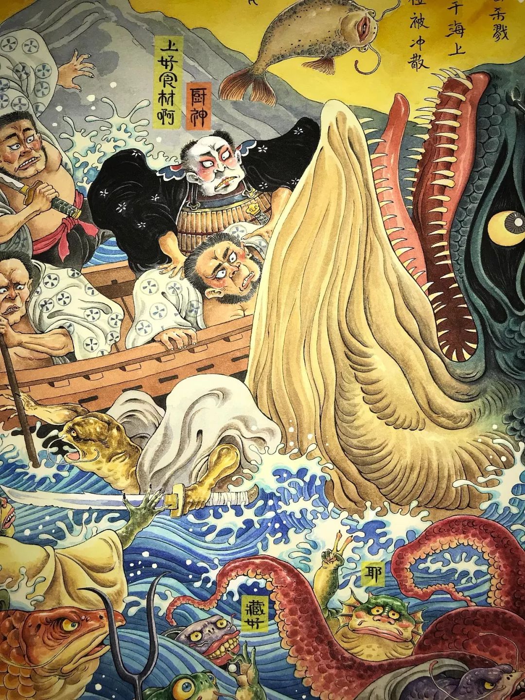 太震撼了！85后帅哥笔下的鬼神世界，迷倒了上万人......