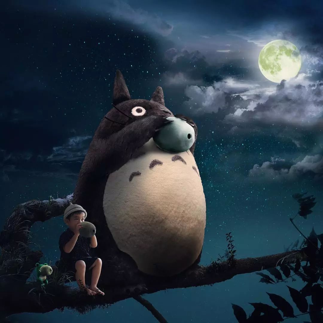 日本爸爸把男孩子拍出宫崎骏 (日本老爸把女儿拍到宫崎骏)