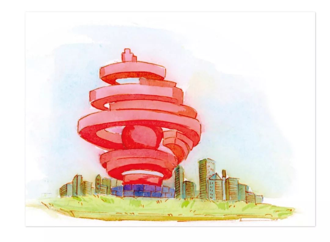 青岛地铁手绘画,青岛旅游攻略不打车怎么去