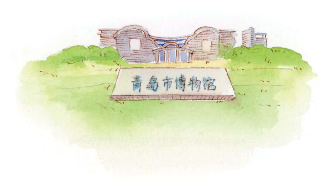 青岛地铁手绘画,青岛旅游攻略不打车怎么去