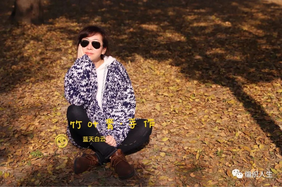 外穿粗线毛衣开衫编织全教程,新款不对称针织开衫