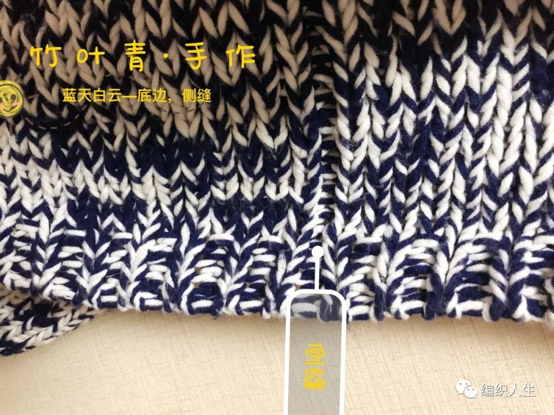 外穿粗线毛衣开衫编织全教程,新款不对称针织开衫