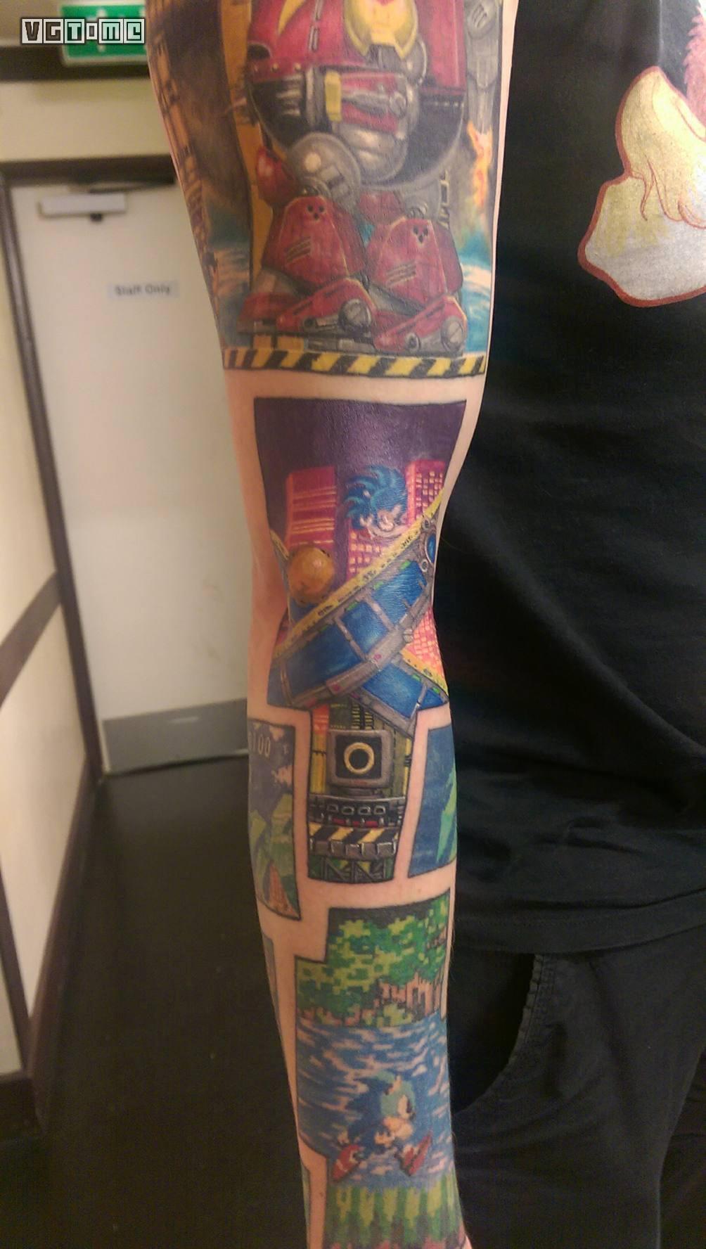 为什么他们决定把游戏符号纹在身上?