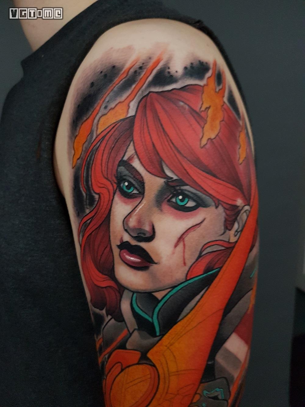 为什么他们决定把游戏符号纹在身上?