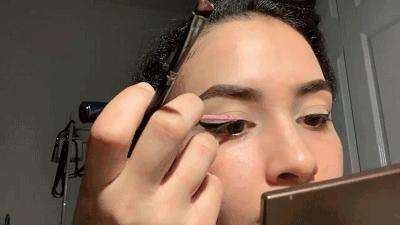 娜扎浓颜系妆,娜扎快乐大本营妆容