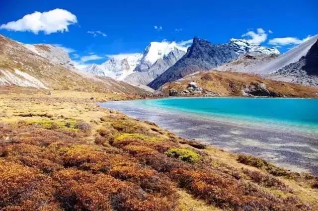 稻城亚丁徒步终点,我在终点等你原版