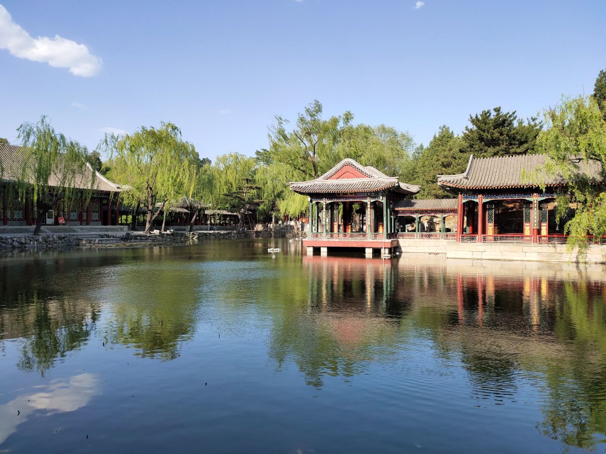 谐趣园俯瞰图,谐趣园2021