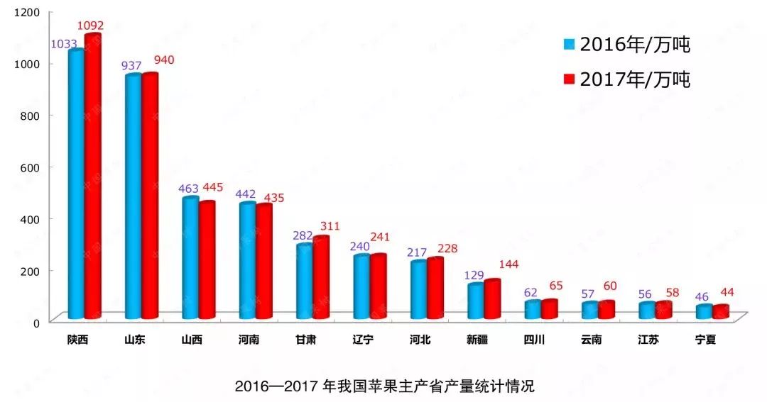 我国苹果出口流向排名,我国苹果出口