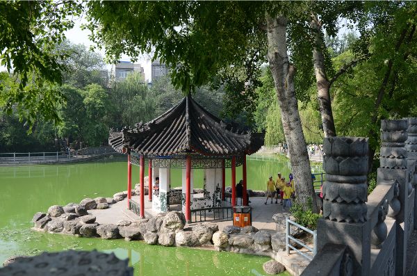 莲湖公园革命故事,壮丽70年见证陕西